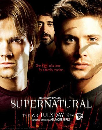 Supernatural (TV) Sam Dean &amp; John Winchester art print