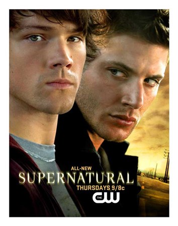Supernatural (TV) Sam &amp; Dean Winchester art print