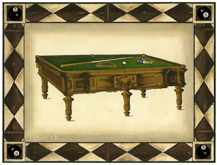 Eight Ball II by Deborah Bookman art print