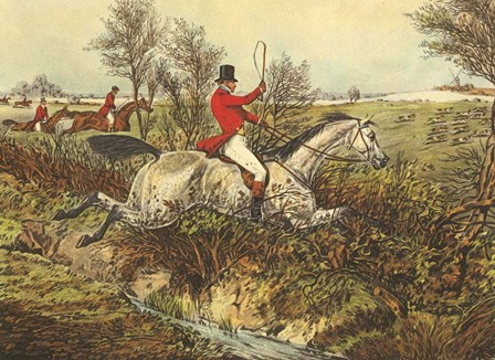 The English Hunt I by Henry Alken art print