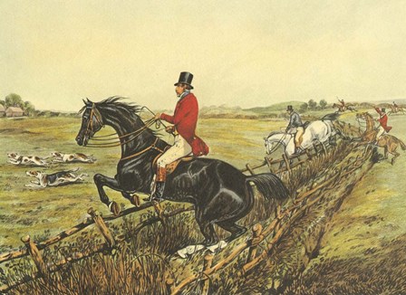 The English Hunt IV by Henry Alken art print