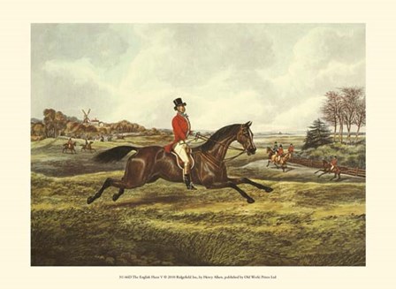The English Hunt V by Henry Alken art print