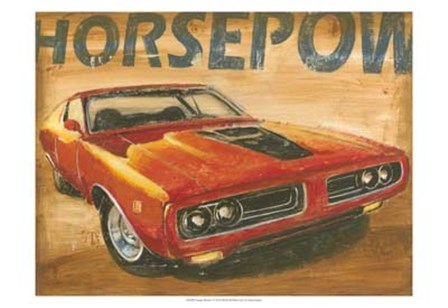 Vintage Muscle I by Ethan Harper art print