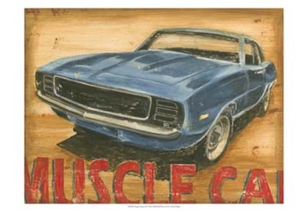 Vintage Muscle II by Ethan Harper art print