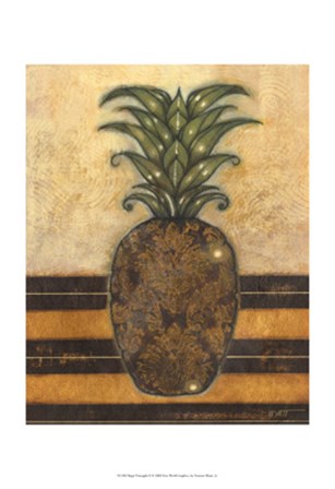 Regal Pineapple II by Norman Wyatt Jr. art print