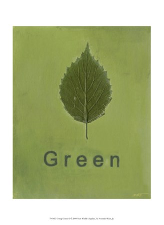 Going Green II by Norman Wyatt Jr. art print