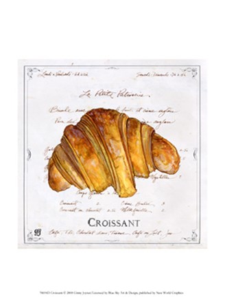 Croissant by Ginny Joyner art print