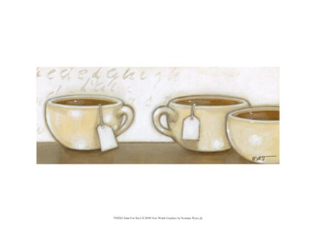 Time for Tea I by Norman Wyatt Jr. art print