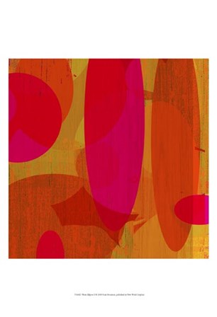 Warm Ellipses II by Ricki Mountain art print