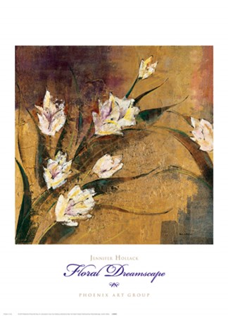 Floral Dreamscape by Jennifer Hollack art print