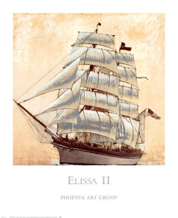 Elissa II by John Douglas art print