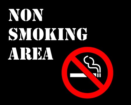 Non Smoking Area art print