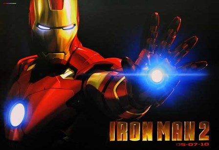 Iron Man 2 Close Up art print