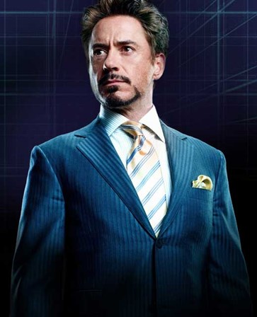 Iron Man 2 Robert Downey Jr. art print