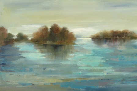 Serenity on the River by Silvia Vassileva art print