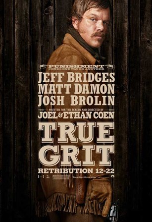 True Grit Matt Damon art print