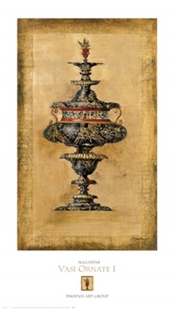 Vasi Ornate I by Joseph Augustine art print