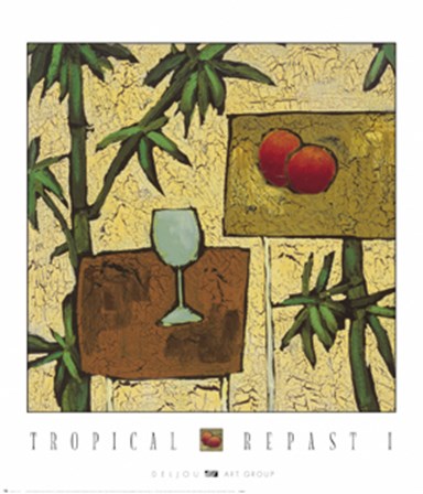 Tropical Repast I by Mia Stone art print