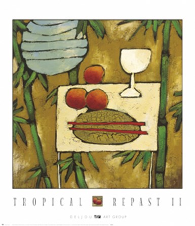Tropical Repast II by Mia Stone art print