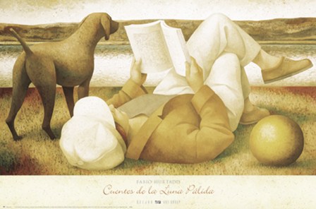 Cuentos de la Luna Plida by Fabio Hurtado art print
