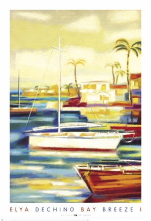 Bay Breeze I by Elya De Chino art print