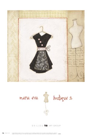 Boutique 2 by Maria Eva art print