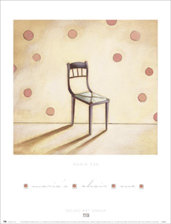 Maria&#39;s Chair 1 by Maria Eva art print