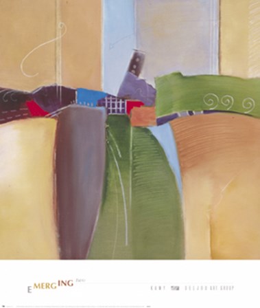 Emerging 2 by Kamy Deljou art print