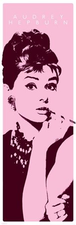 Audrey Hepburn - Cigarello art print