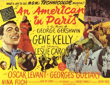 An American in Paris - Gene Kelly art print
