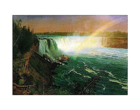 Niagara Falls by Albert Bierstadt art print