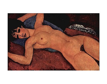 Nude by Amedeo Modigliani art print