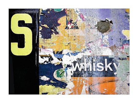 Whisky Layers by Jenny Kraft art print