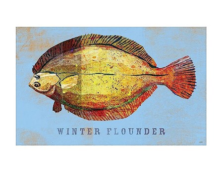 Winter Flounder by John W. Golden art print