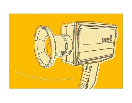 Lunastrella Super 8 by John W. Golden art print