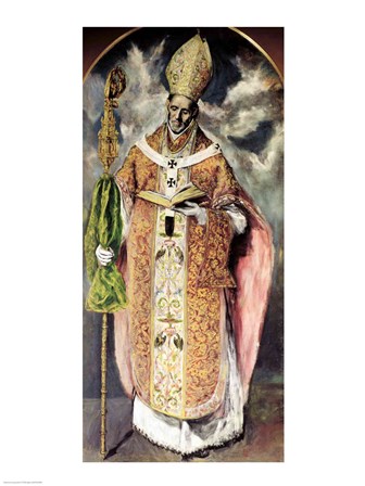 St. Ildefonso by El Greco art print