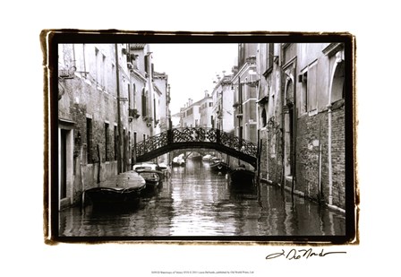 Waterways of Venice XVII by Laura Denardo art print