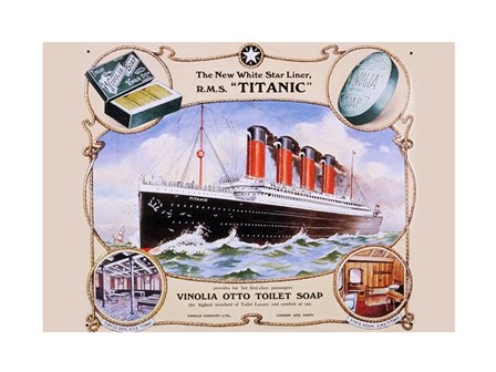 R.M.S. Titanic art print
