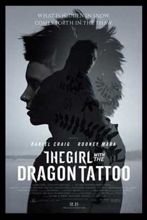 The Girl with the Dragon Tattoo movie poster art print