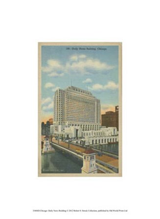 Chicago- Daily News Building art print