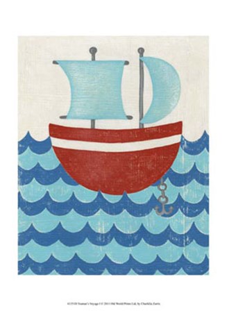 Truman&#39;s Voyage I by Chariklia Zarris art print