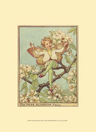 The Pear Blossom Fairy by Vision Studio art print
