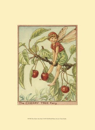 The Cherry Tree Fairy by Vision Studio art print