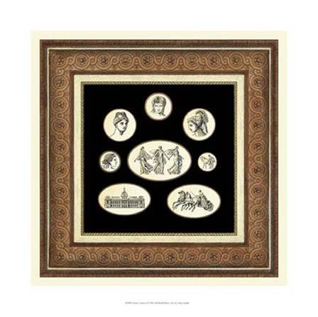 Classic Cameos I by Vision Studio art print