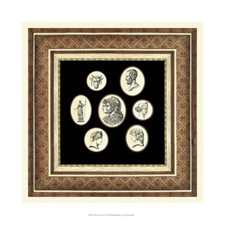 Classic Cameos II by Vision Studio art print