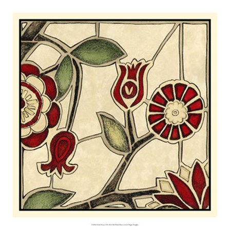 Floral Mosaic II by Megan Meagher art print