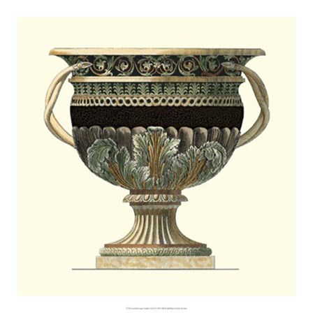 Crackled Large Giardini Urn II by Giovanni Giardini art print