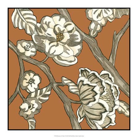 Butterscotch Chintz I by Chariklia Zarris art print