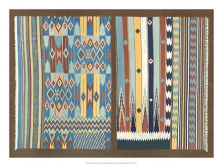 Indian Carpet Design by Janet Waring art print
