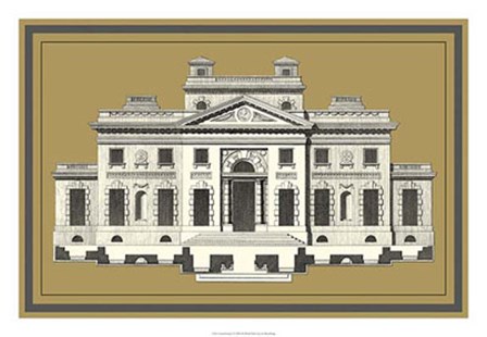 Grand Facade I by Jean F. De Neufforge art print